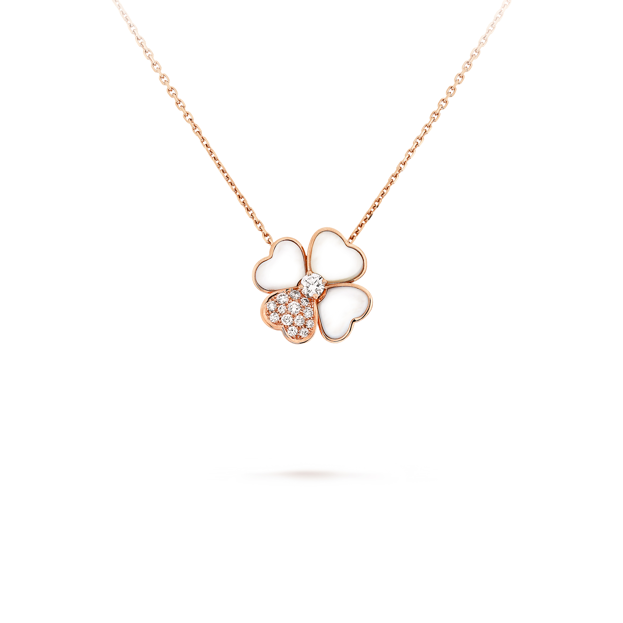 VAN CLEEF ARPELS COSMOS CLIP PENDANT, MEDIUM MODEL VCARO5BV00